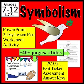 symbolism examples for middle school