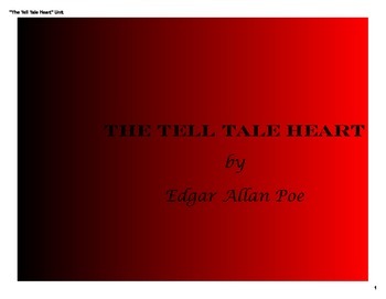 Preview of Presentation: Symbolism, Theme, Irony & Mood in "The Tell Tale Heart" (Notebook)