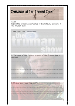 Preview of Symbolism in The Truman Show