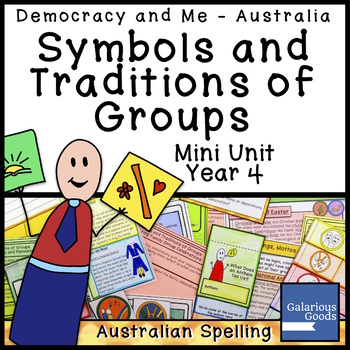 Preview of Group Identity Symbols and Traditions | Year 4 HASS Australian Government Civics