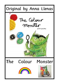 Symbols for The Colour monster by Kaur Resources | TPT