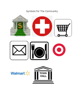 Preview of Symbols for the Community -Giving Directions