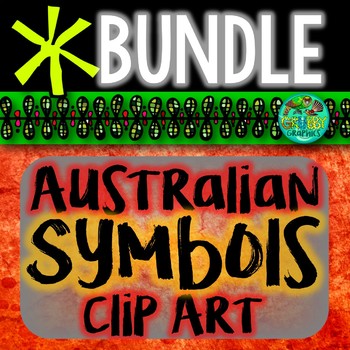 Preview of Australian Clip Art {Symbols & landmarks BUNDLE}