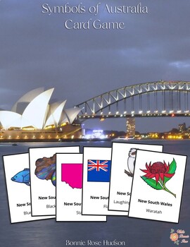 Preview of Symbols of Australia Card Game