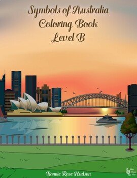 Preview of Symbols of Australia Coloring Book-Level B