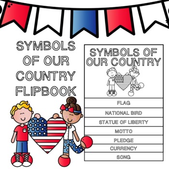 Preview of Symbols of our Country.  Flipbook. United States of America