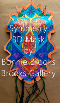 Preview of Symmetrical African Mask, 7 Class Video Art Lessons for Elementary and Middle