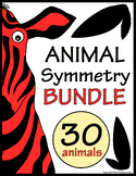 Symmetry Animal BUNDLE Activity Coloring Pages
