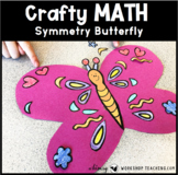 Symmetry Butterfly Math Craft (From Crafty Math Bundle 1)
