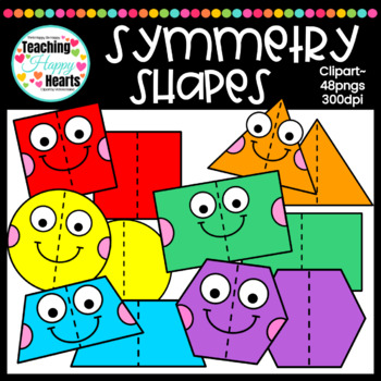 Preview of Symmetry Shapes Clipart