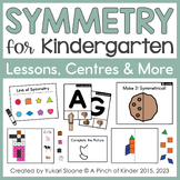 Symmetry for Kindergarten: Hands-On Centres & Printables
