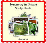 Symmetry in Nature Study Cards