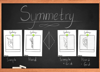 symmetry worksheets symmetry practice activity printable