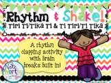Rhythm Cards with Brain Breaks:  Ti Tiri/Tika & Tiri/Tika Ti