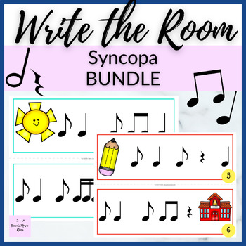 Preview of Syncopa Write the Room BUNDLE for Music Rhythm Review