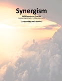 Synergism (from 17 Album) Saxophone Quartet - Score & Parts