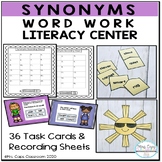 Synonym Activities  2nd & 3rd Grade