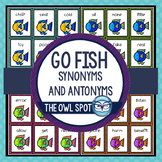 Go Fish Synonyms and Antonyms Vocabulary Game