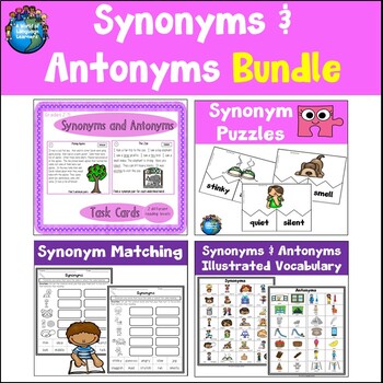 Preview of Synonyms & Antonyms Bundle