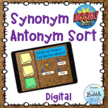 Synonyms Word Sort Worksheets Teaching Resources Tpt