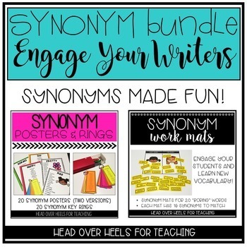 Preview of Synonym Bundle-Engage Your Writers!