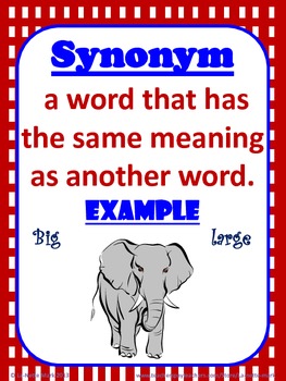 Synonym Cards with Illustrations by La-Nette Mark | TpT