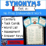 Synonym Worksheets 3rd Grade