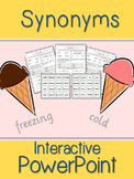 Synonym Interactive Powerpoint w/ Differentiated WS and Bo