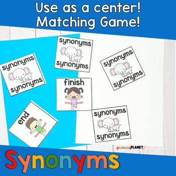 Synonym and Antonym Games: Use I have, Who has Cards for Games your  Intermediate Students will Love - Elementary Engagement