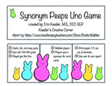 Synonym Peeps Uno-Like Game
