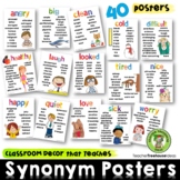 Synonym Posters | ELA | Classroom Decor | Bulletin Boards