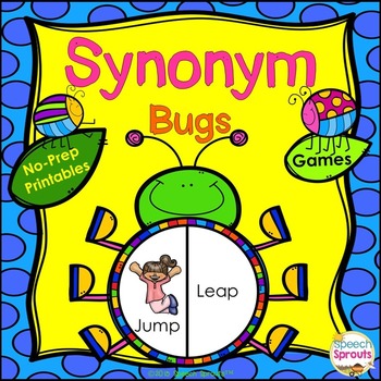 Synonyms Activity No Print Speech Therapy