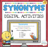 Synonym Task Cards with Google Classrooms