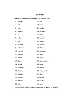400 synonym and antonyms - S . Words Synonyms Antonyms 1 Acumen Awareness,  brilliance Stupidity, - Studocu