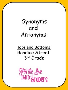 Antonyms & Synonyms - ReadingMadeEZ.com