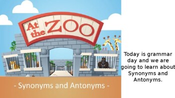 Preview of Synonyms And Antonyms - Level 4 and 5
