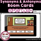 Synonyms & Antonyms Boom Cards {SPANISH}