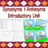 Synonyms & Antonyms Introductory Unit (Presentations, Less