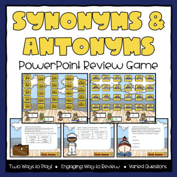 Preview of Synonyms & Antonyms Powerpoint Game