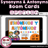 Synonyms & Antonyms | SPANISH Boom Cards - SET 1