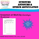 Synonyms & Antonyms: Snowmen at Work