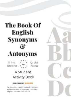 Preview of Synonyms. Antonyms. Student Activity Book. Academic Vocabulary. SAT. GMAT. Test.