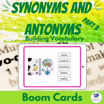 Grade 3. Building Vocabulary. Synonyms and Antonyms