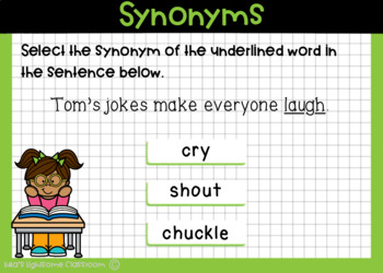 Which word below is a synonym of the underlined word in the following  sentence? I made a small 