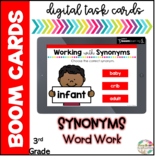 Synonyms | Boom Cards| Distance Learning