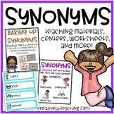 Synonym Centers and No Prep Worksheets