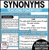 Synonyms Grammar PowerPoint - Guided Teaching