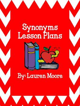 Synonyms Lesson Plan – Simply Skilled Teaching