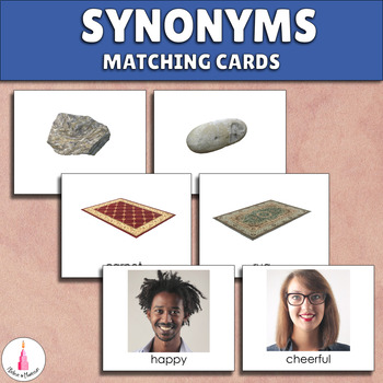 Synonyms: Springtime Matching Game by Christi's Creative Corner