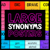 Synonyms Posters - ELA Classroom Decor